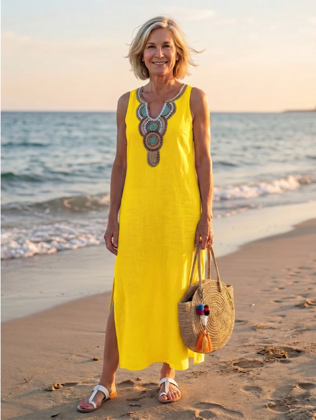 Arielle | Airy Flow Midi Dress