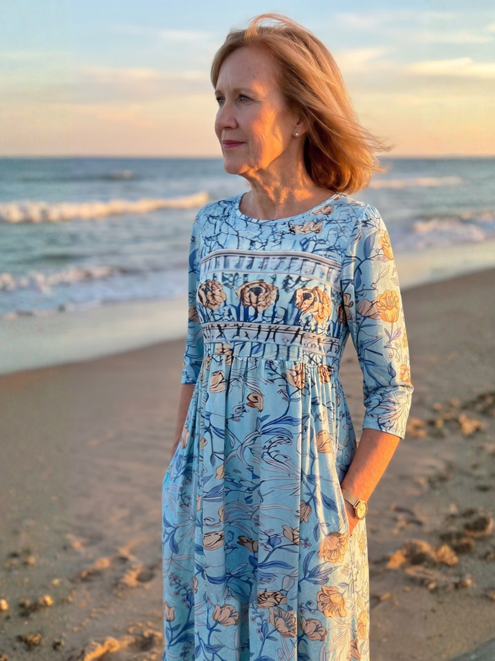 Halia | Meadow Gather Midi Dress