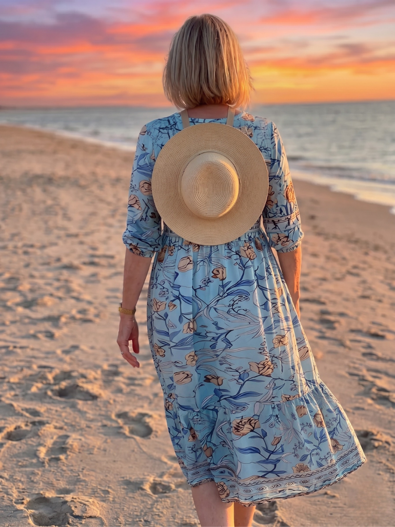 Halia | Meadow Gather Midi Dress